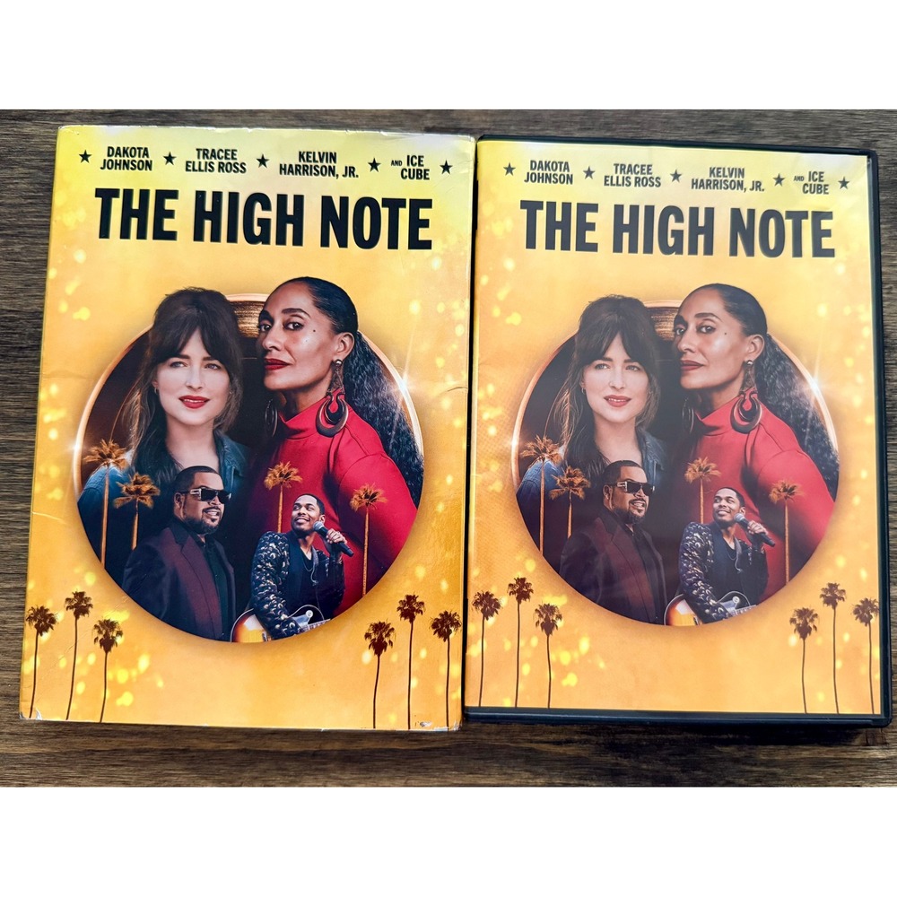 Universal The High Note DVD Excellent Dakota Johnson Tracee Ellis Ross